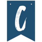 Modern Afstudeerder Navy Afstuderen Vlaggetjes (Tweede vlag)