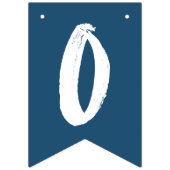 Modern Afstudeerder Navy Afstuderen Vlaggetjes (Derde vlag)