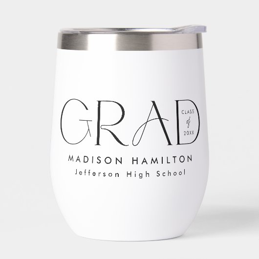 Modern Afstudeerder Typografie Afstuderen (Links)