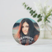 MODERN-AFSTUDEERDER | VERZOEK VAN DE GRADUATIEPART KAART (Staand voorkant)