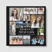 Modern Afstuderen 11 Foto Collage Guestbook Gastenboek (Voorkant)