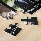 Modern Afstuderen 17 Foto Collage Black Legpuzzel (Zijkant)