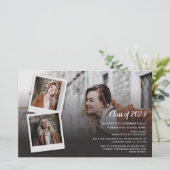 Modern Afstuderen 2025 Foto Afstudeerder Party (Staand voorkant)