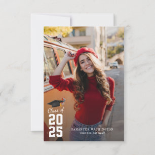 Modern Afstuderen 2025 fotofeest Kaart