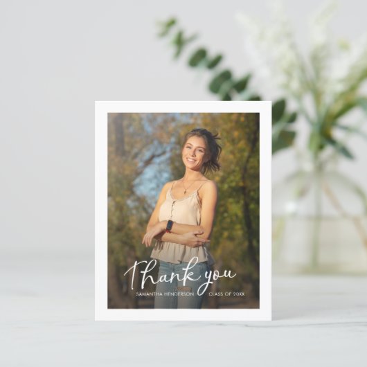 Modern Afstuderen 2025-fotoscript - bedankkaart (Staand voorkant)