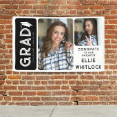 Modern Afstuderen 2 foto Graduaton Spandoek