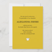 Modern Afstuderen 3 foto Afstuderen Aankondiging (Achterkant)