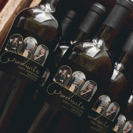 Modern Afstuderen | 3 Kunstfotocollage Wijn Etiket