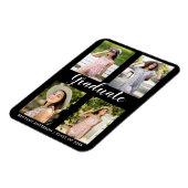 Modern Afstuderen 4 Fotoaankondiging Magneet (Linkerzijde)