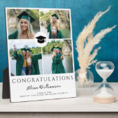 Modern afstuderen 4 fotocollage chique afstuderen fotoplaat (Zijkant)