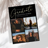 Modern Afstuderen 4 foto's Afstuderen Aankondiging