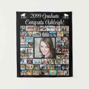 Modern Afstuderen 52 Fotocollage Custom Wandkleed