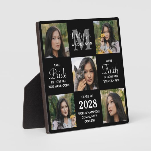 Modern Afstuderen 5 Afstuderen voor fotocollage Fotoplaat (Voorkant)