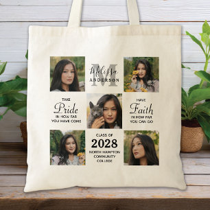 Modern Afstuderen 5 Afstuderen voor fotocollage Tote Bag