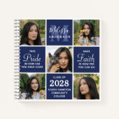 Modern Afstuderen 5 Foto Afstuderen GuestBook Notitieboek (Voorkant)