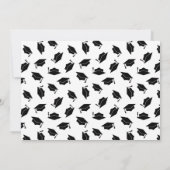 Modern Afstuderen Afstuderen Foto Kaart (Achterkant)