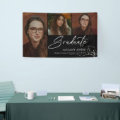 Modern Afstuderen Afstuderen Foto Spandoek (Beurs)