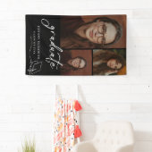 Modern Afstuderen Afstuderen Foto Spandoek (Insitu)