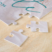 Modern Afstuderen Blauwgroen Afstuderen van de Fot Legpuzzel (Zijkant)