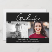 Modern Afstuderen dan Manuscript en nu de Foto van Aankondiging (Voorkant)