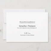 Modern Afstuderen dan Manuscript en nu de Foto van Aankondiging (Achterkant)