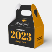 Modern Afstuderen dank u gevel/gunst doos Bedankdoosjes (Voorkant Zijde)