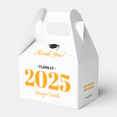 Modern Afstuderen dank u gevel/gunst doos Bedankdoosjes (Voorkant Zijde)