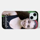 Modern Afstuderen Foto Custom 2025 Afstuderen Case-Mate iPhone Case (Achterkant (horizontaal))