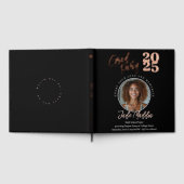 Modern Afstuderen Foto Folie Guestbook Gastenboek (Volledig)