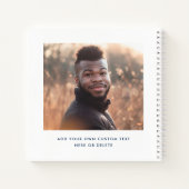 Modern afstuderen fotojaar afstuderen notitieboek (Achterkant)