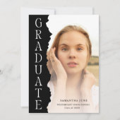 Modern Afstuderen fototijdschrift afstudeerfeest Kaart (Voorkant)