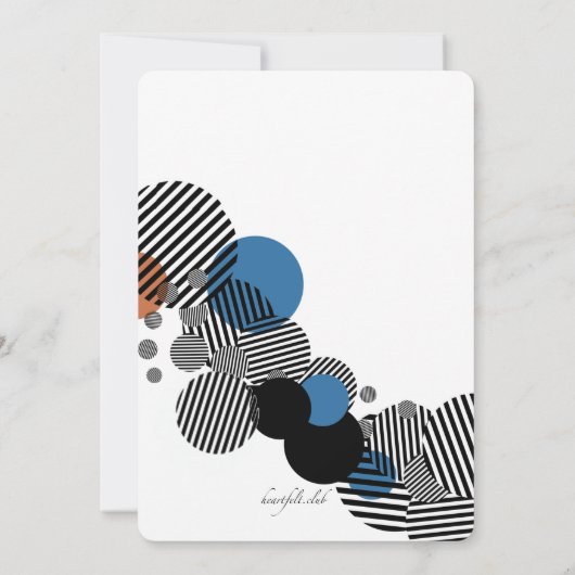 Modern Afstuderen fotouitnodiging Kaart (Achterkant)