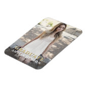 Modern Afstuderen Full Photo Afstuderen Magneet (Linkerzijde)