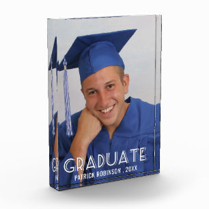 Modern Afstuderen gepersonaliseerd verticaal Fotoblokken