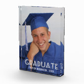 Modern Afstuderen gepersonaliseerd verticaal Fotoblokken (Rechts)