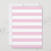 Modern Afstuderen Girl Photo Graduation Party nodi Kaart (Achterkant)