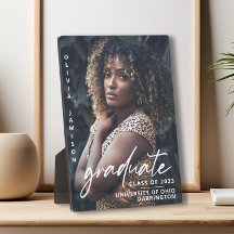 Modern Afstuderen handgeschreven script | Foto