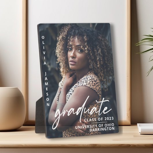 Modern Afstuderen handgeschreven script | Foto Fotoplaat