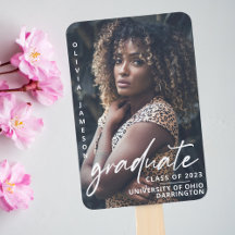 Modern Afstuderen handgeschreven script | Foto