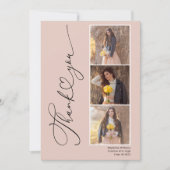 Modern Afstuderen Hartelijk dank Bedankkaart (Voorkant)