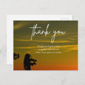 Modern Afstuderen Hartelijk dank Briefkaart (Voorkant / Achterkant)