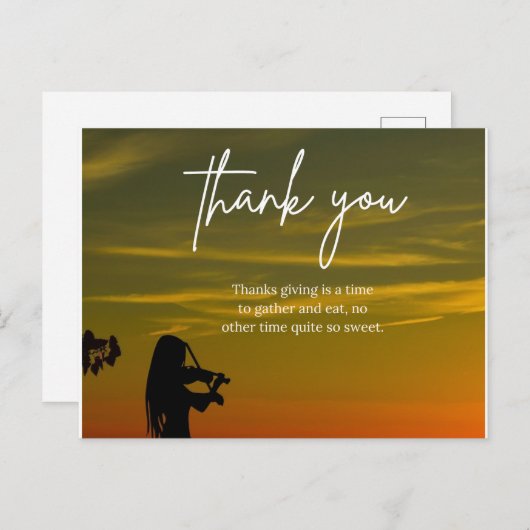 Modern Afstuderen Hartelijk dank Briefkaart (Voorkant / Achterkant)