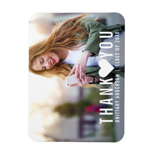 Modern Afstuderen Hartelijk dank Magneet (Verticaal)