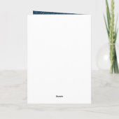 Modern Afstuderen het Afstuderen van de Foto van h Bedankkaart (Achterkant)