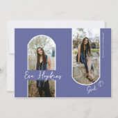 Modern Afstuderen kondigt twee foto's aan Kaart (Voorkant)