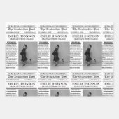 Modern Afstuderen Krant College / University Inpakpapier Vel (Voorkant 3)