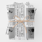 Modern Afstuderen Krant College / University Inpakpapier Vel (In situ)