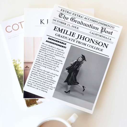 Modern Afstuderen Krant College / University Kaart