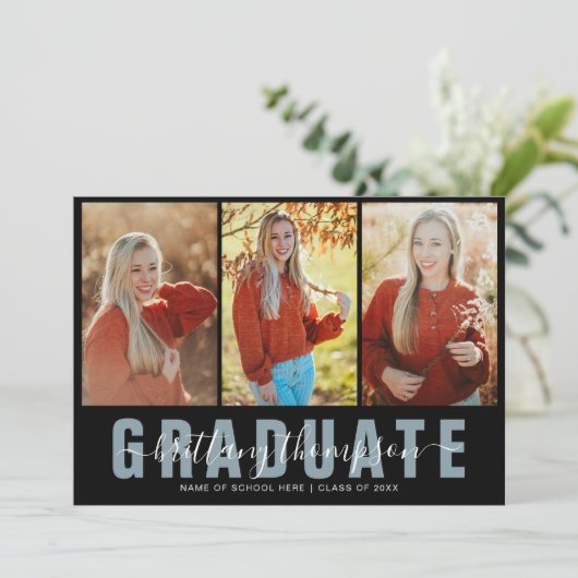 Modern Afstuderen Manuscript 3 het Afstuderen van  Aankondiging (Staand voorkant)