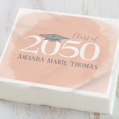 Modern Afstuderen minimalistisch Mortarboard-Sinaa Servet